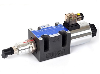 Slide Type Solenoid Valve With Position Monitoring